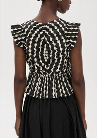 Rails - Cali Flutter Sleeves Top