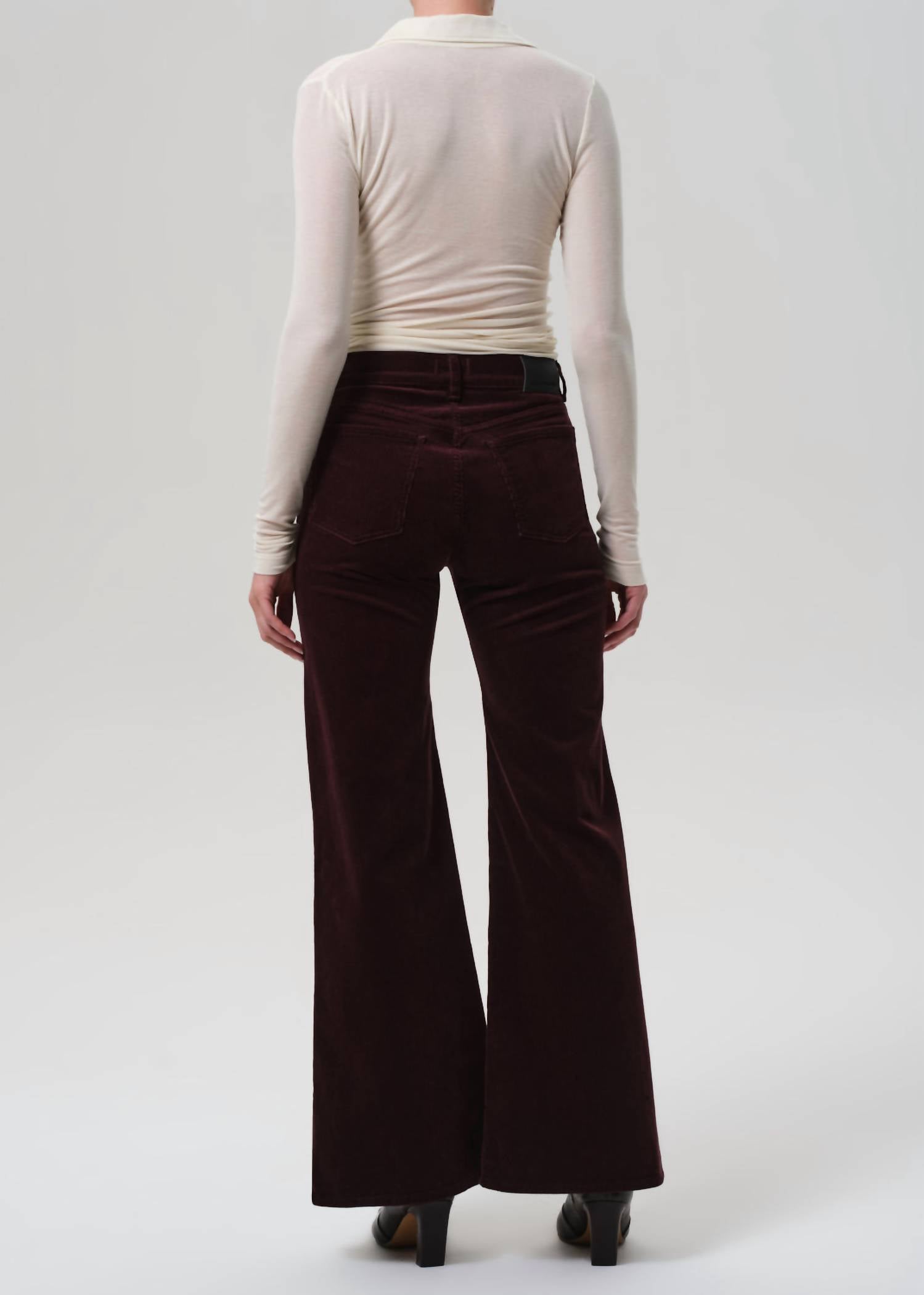 Citizens Of Humanity - Kimberly Flare With Horsebit Corduroy Pants