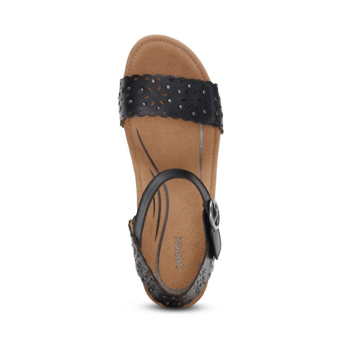 Aetrex - Women's Sydney Cutout Espadrille Wedge