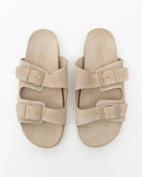 Oncept Women's Savannah Slides in sand castle - women's shoe - detail view