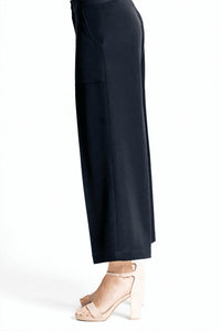Clara Sunwoo - Woven Twill Cropped Trousers