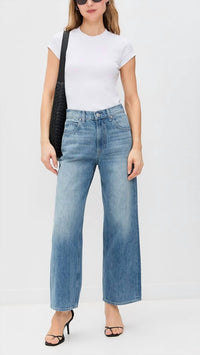 Paige - Cameron Ankle Straight Jeans