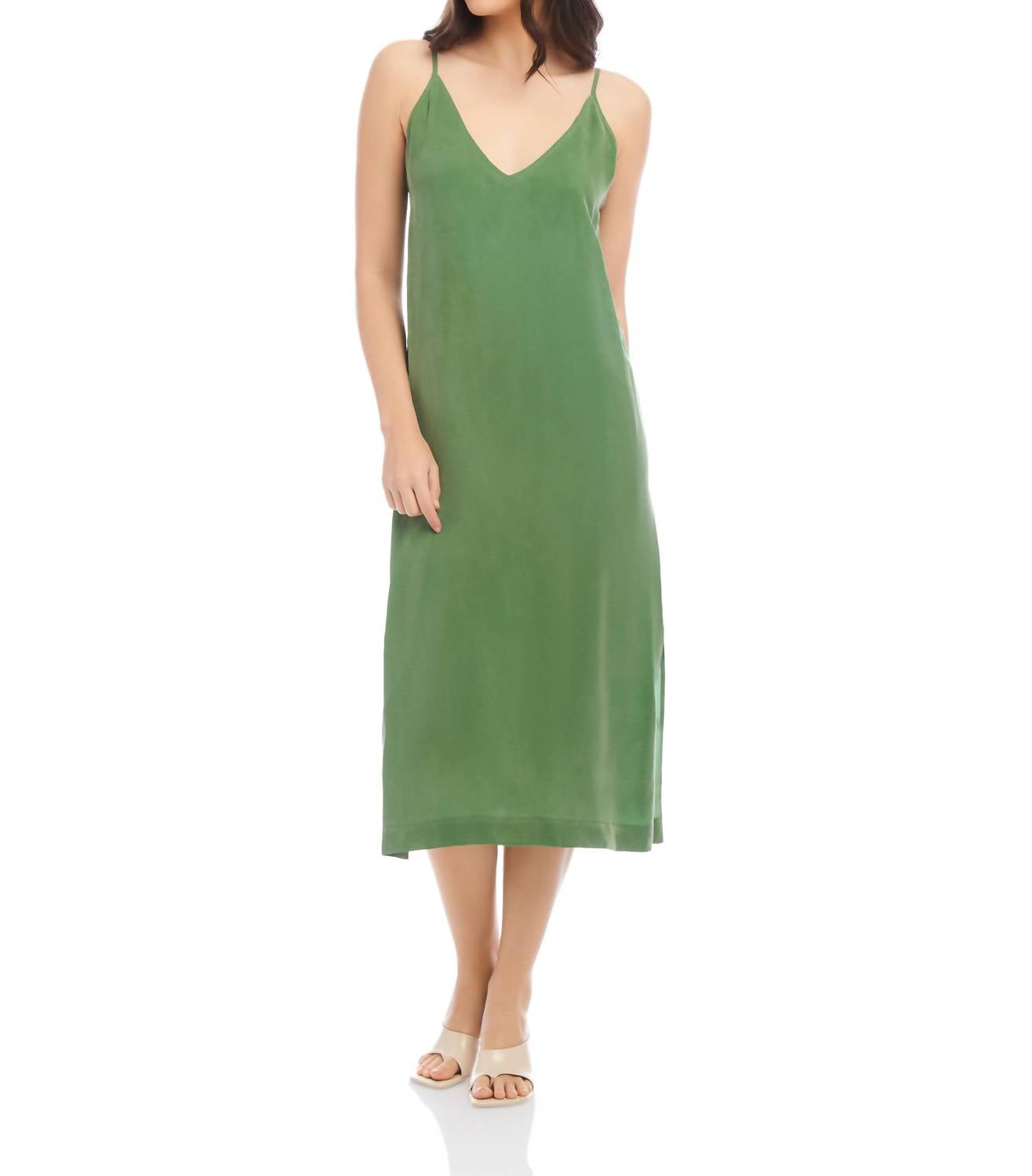 Fifteen Twenty - Jordyn Side Slit Midi Dress