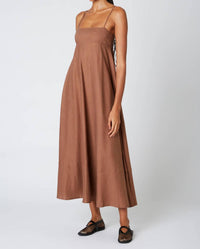 Nia - Clove Midi Dress