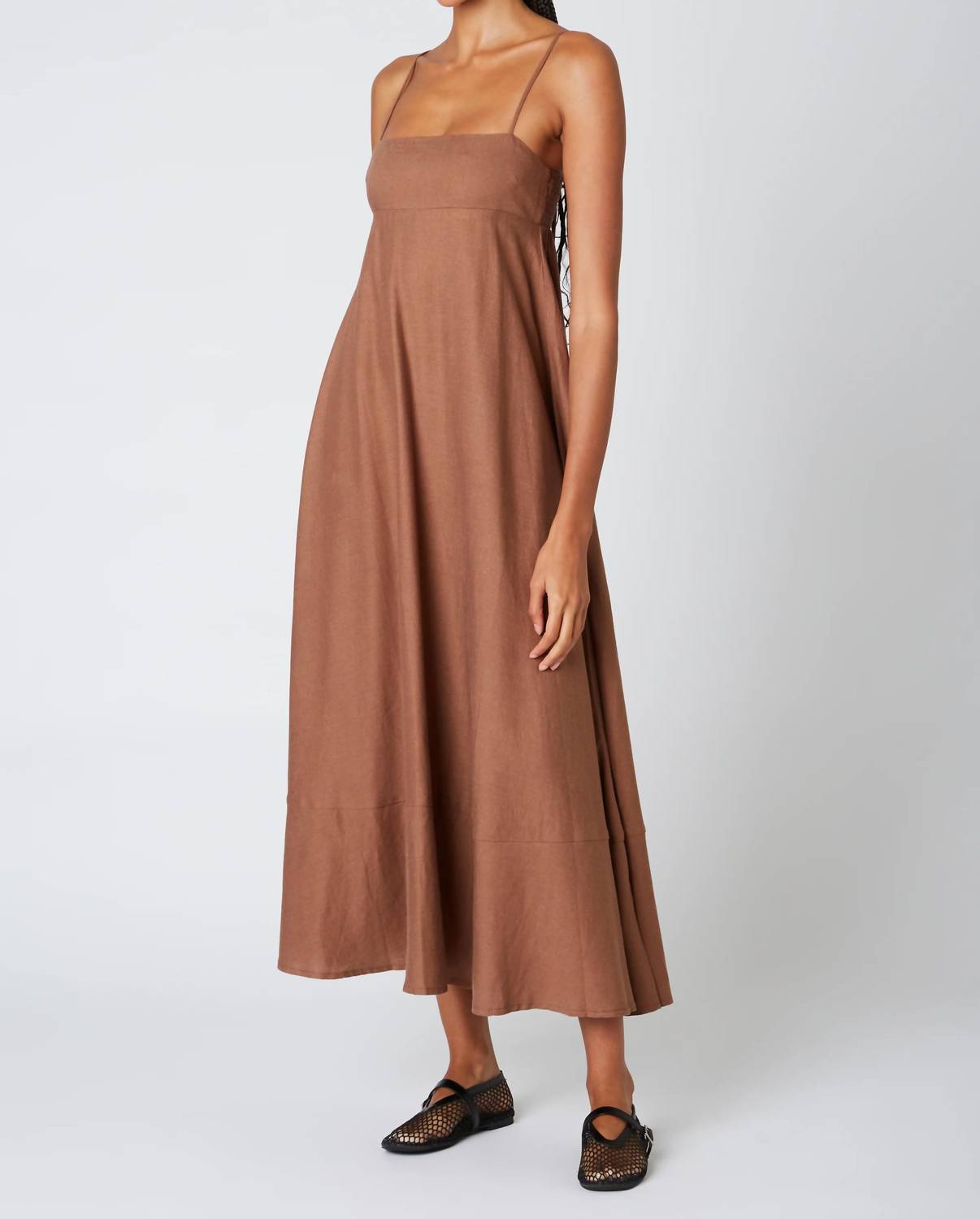 Nia - Clove Midi Dress