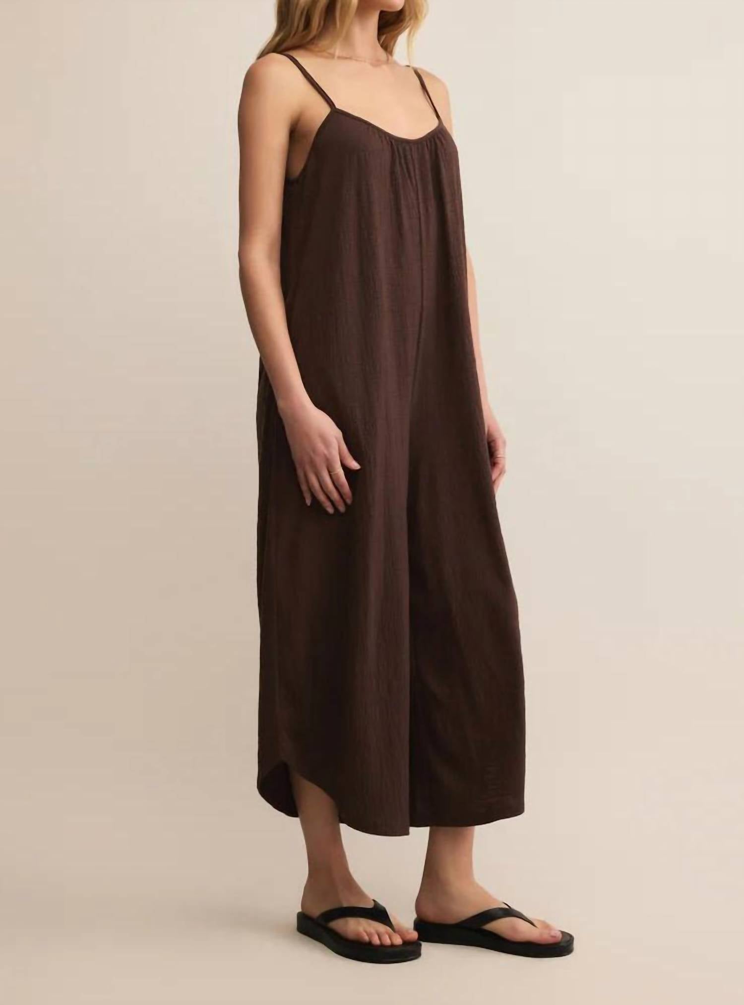Z Supply - Textured Flared Jumpsuit
