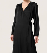 Soaked In Luxury - Ioana V-neck Wrap Midi Dress
