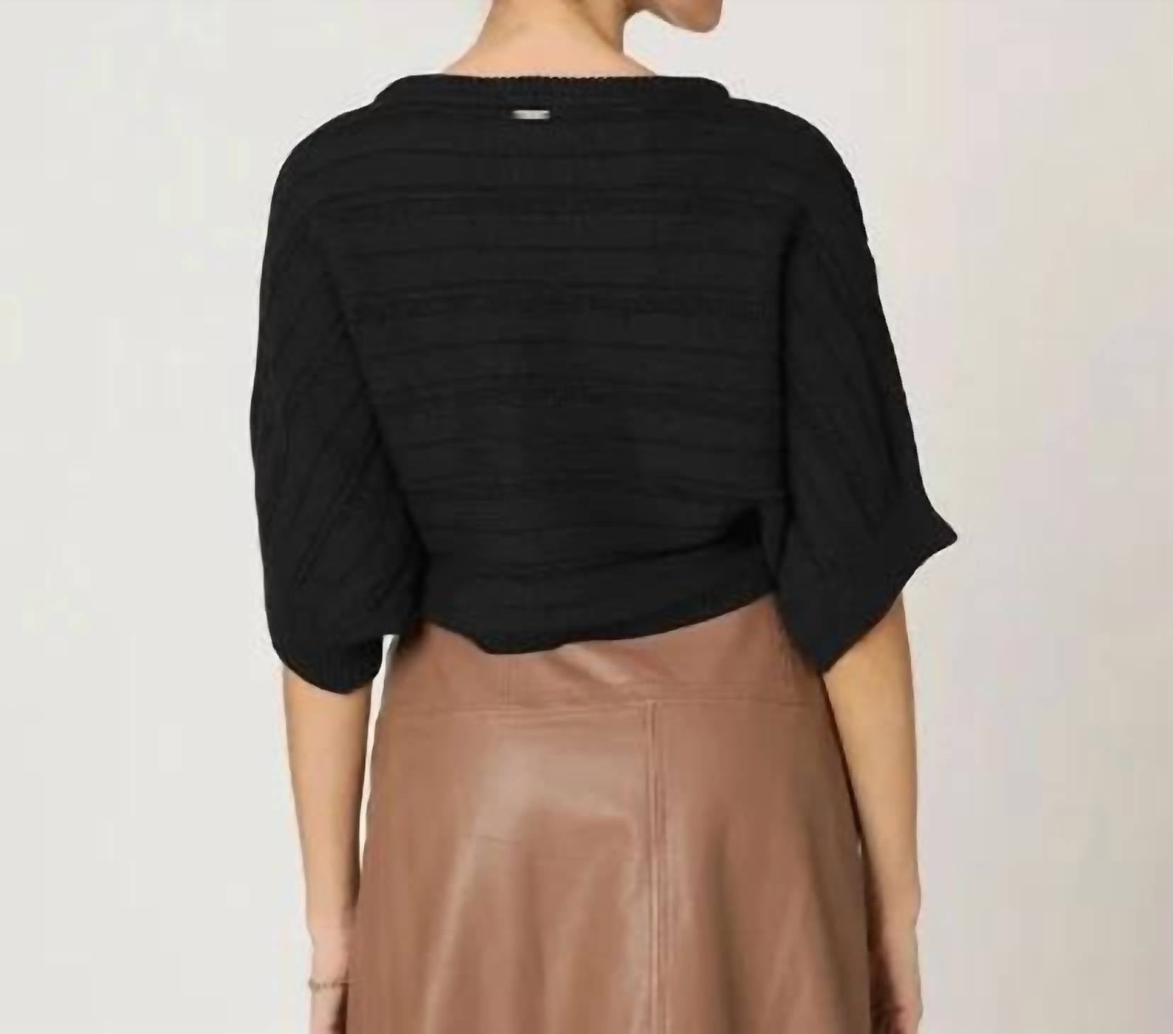 Cleobella - Caro Boat Neck Elbow Sleeve Sweater