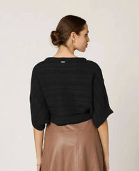 Cleobella - Caro Boat Neck Elbow Sleeve Sweater