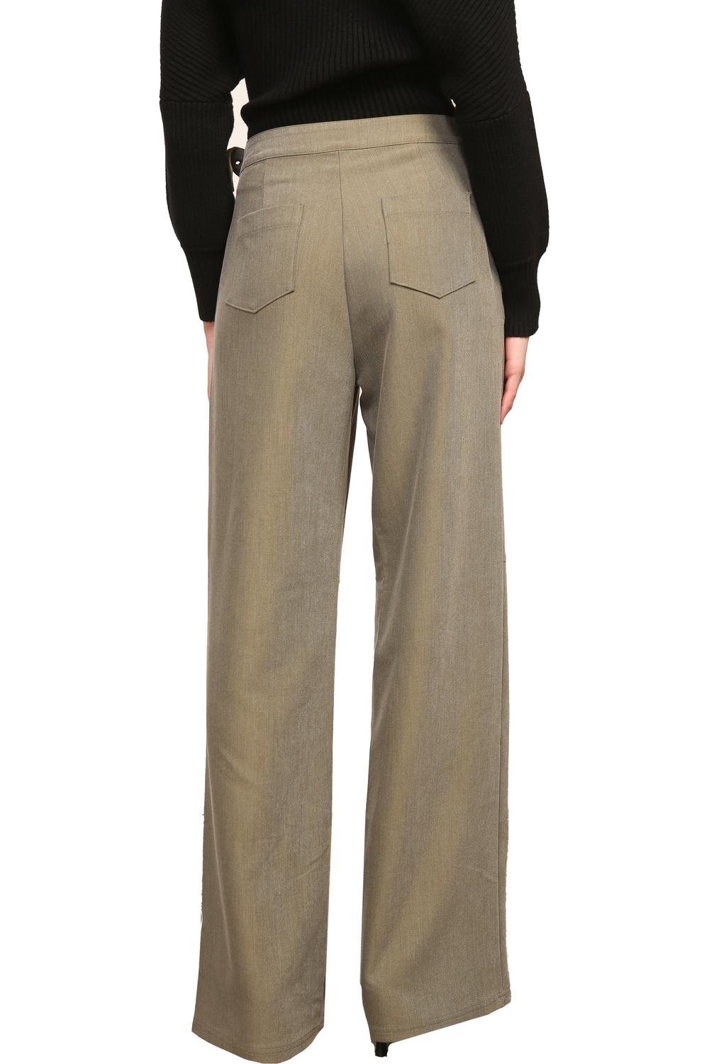 Line And Dot - Alexis Wide Leg Pant With Buckle Belt