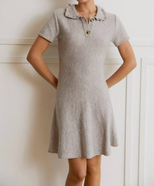 Sunday Edition - Ruffle Polo Mini Dress