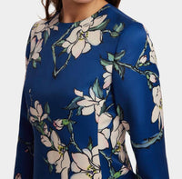Leo Lin - Aliza Long Sleeve Petal Mini Dress