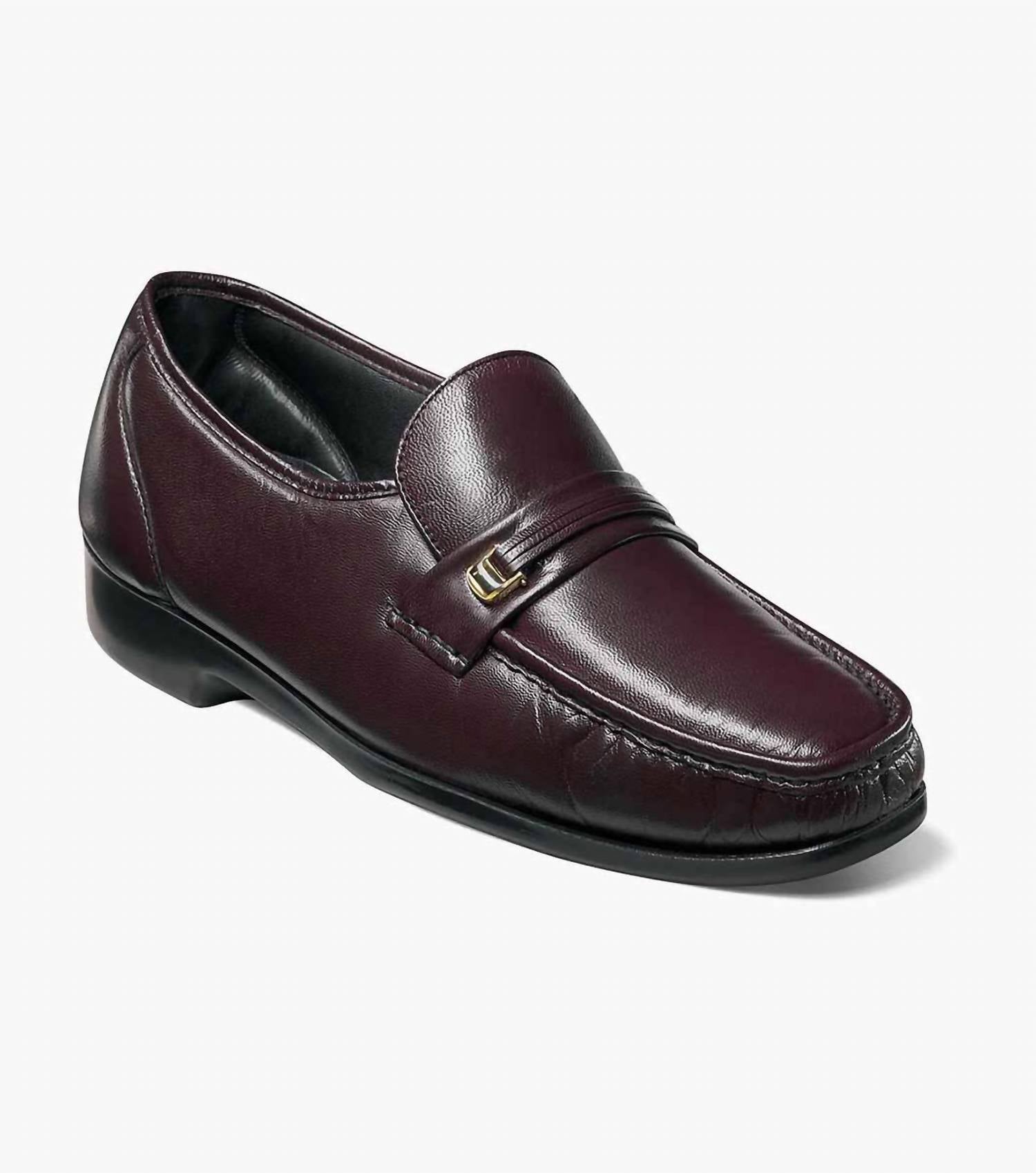Florsheim Men's Riva Shoe in burgandy - men's loafer