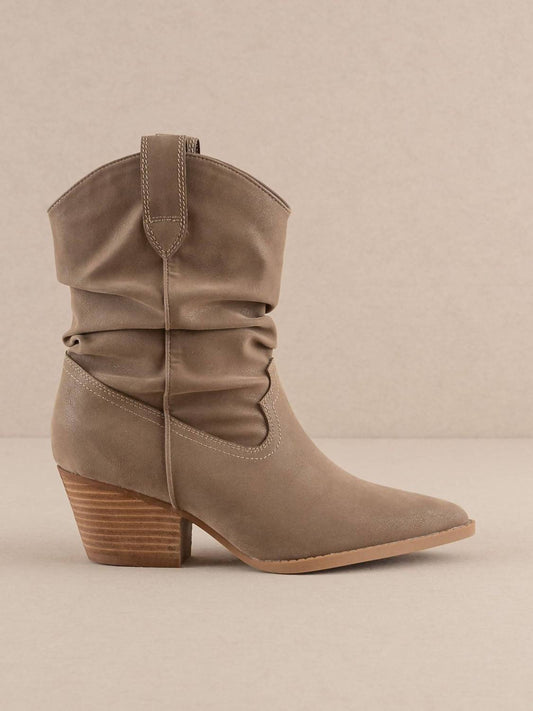 Oasis Society - Women's Kit Slouchy Western Bootie