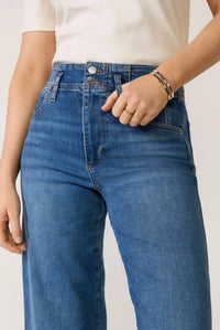 Frame - Seamed Wide Crop Trouser