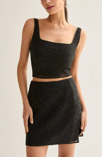 Crescent - Roxanna Beaded Crop Top