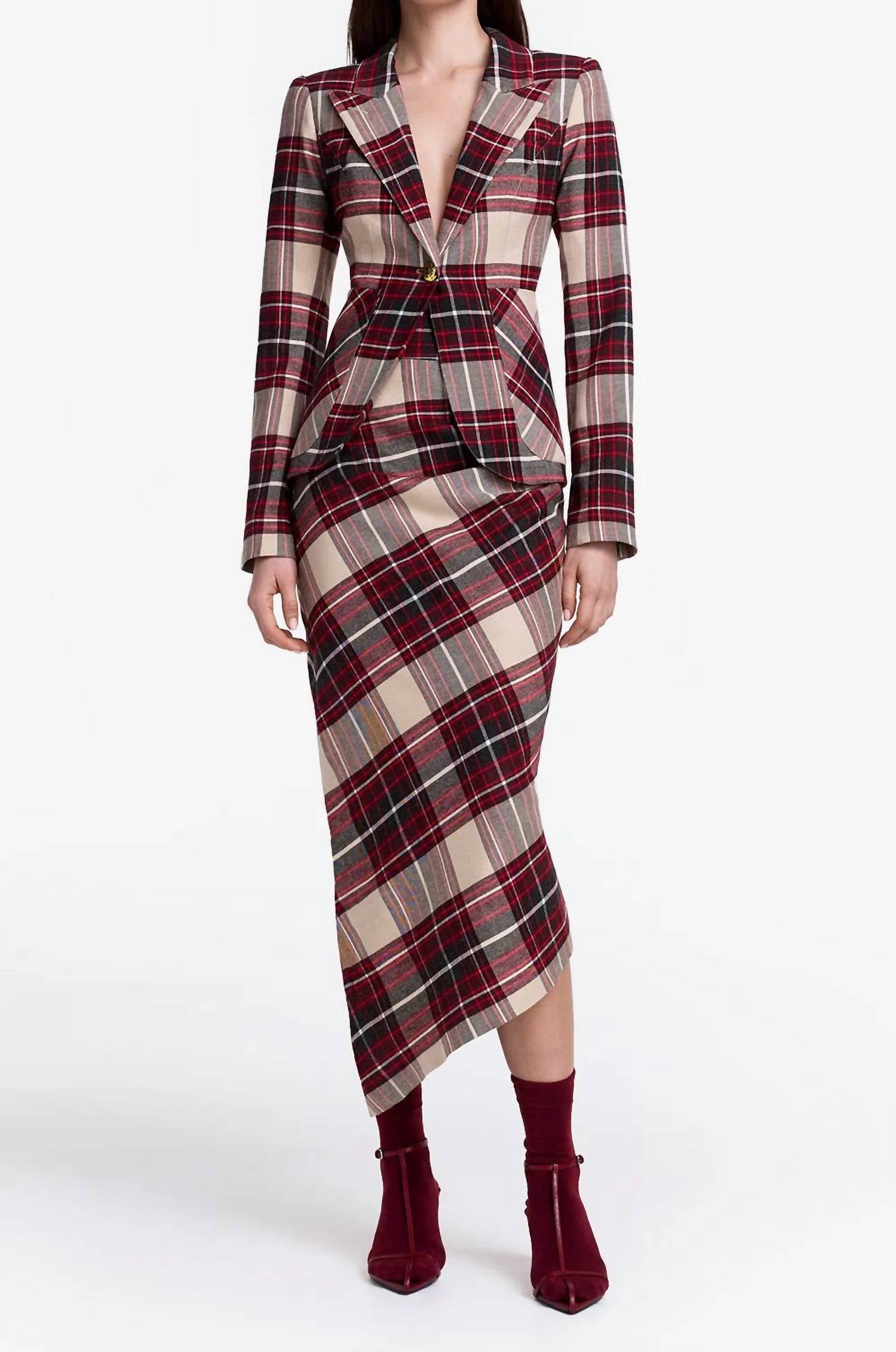 Smythe - Asymmetrical Midi Skirt