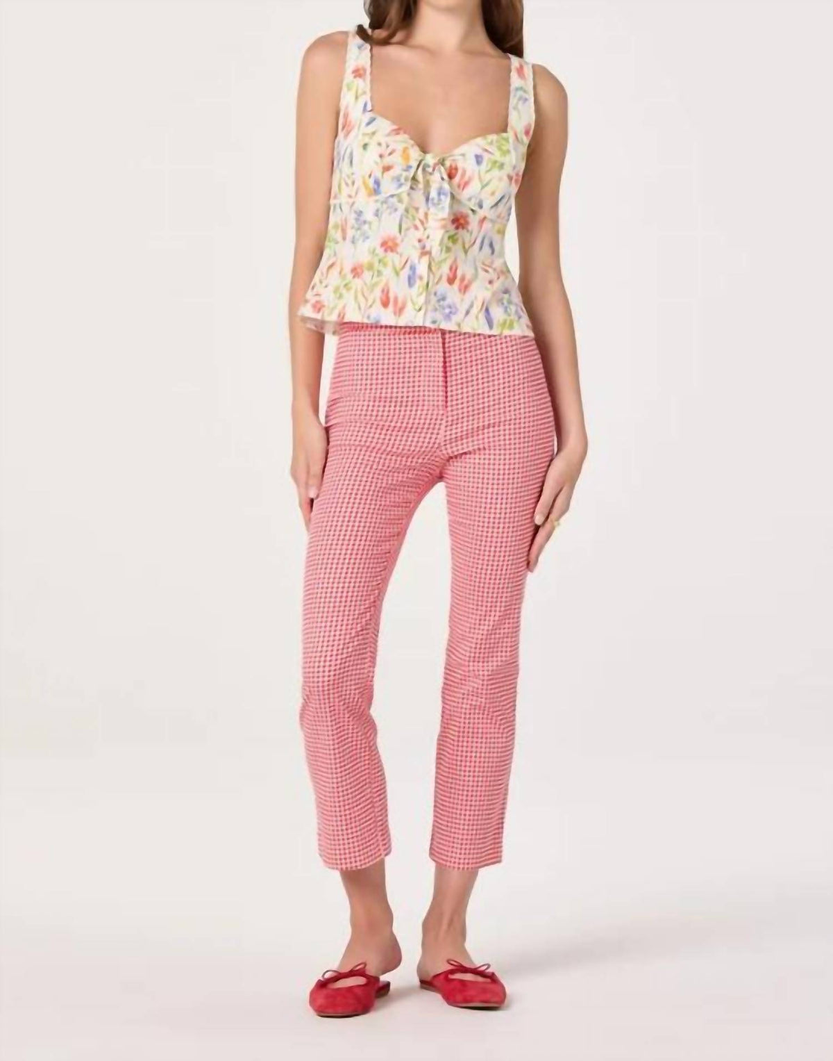 Astr - Theresa Lace Bustier Tank Top
