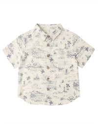 Rylee + Cru - Collared Short Sleeve Shirt