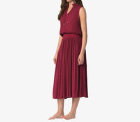 Helen Jon - Sleeveless Smocked Dress