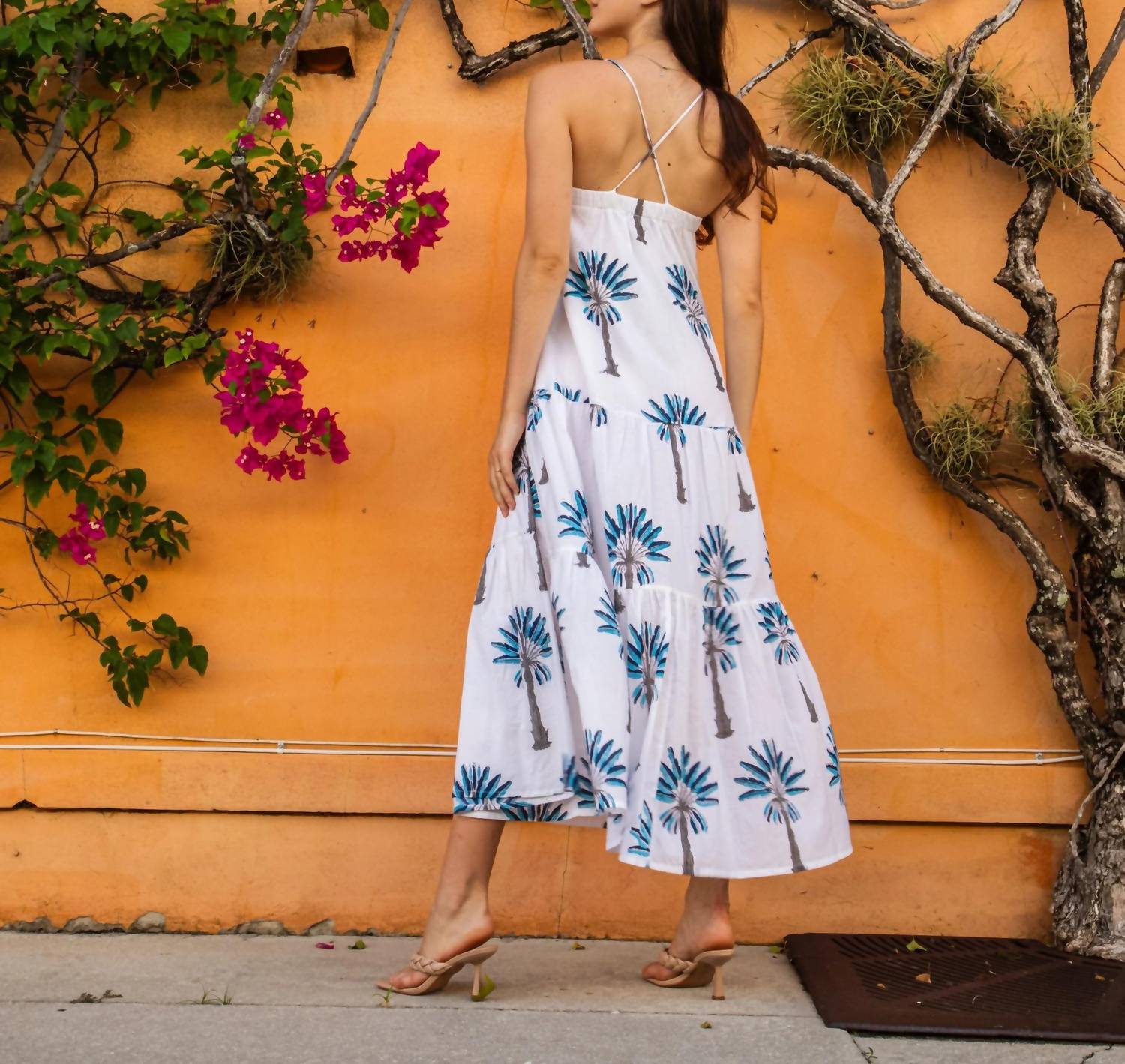 Pick Happy - Women's Pintuck Maxi Dress