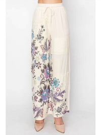 Origami - Women's Lace Patchwork Pants