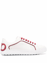 Salvatore Ferragamo - Men's Manhattan Gancini-print Sneakers