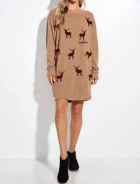 Phil Love - Reagan Reindeer Tunic Dress