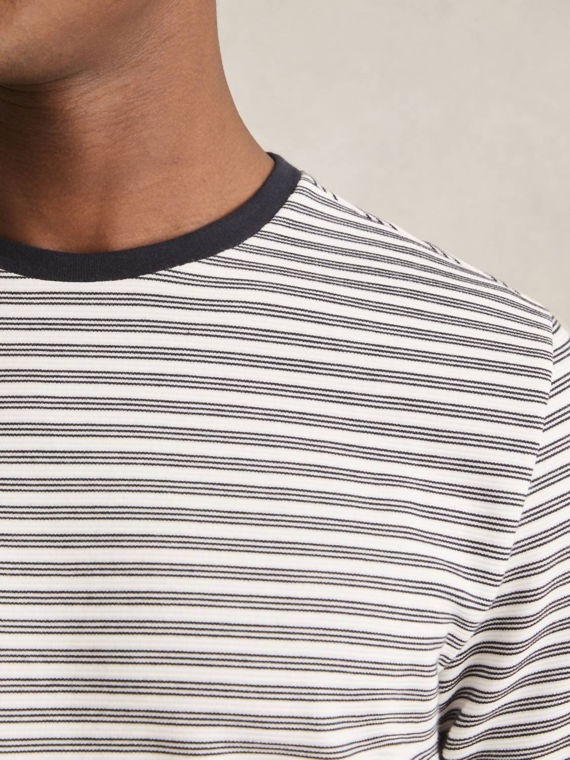 Reiss - June Heavyweight Striped T-shirt