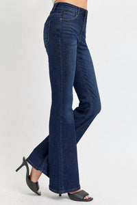 Risen - High-rise Flare Basic Jeans