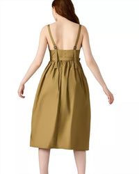 STEVE MADDEN Juno Dress in olive - women's dress - alternate view