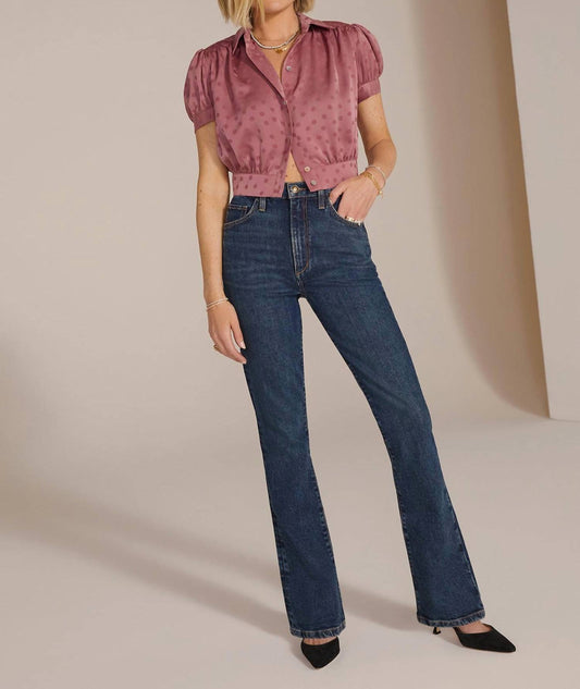 Favorite Daughter - Valentina Shortie Bootcut Jeans