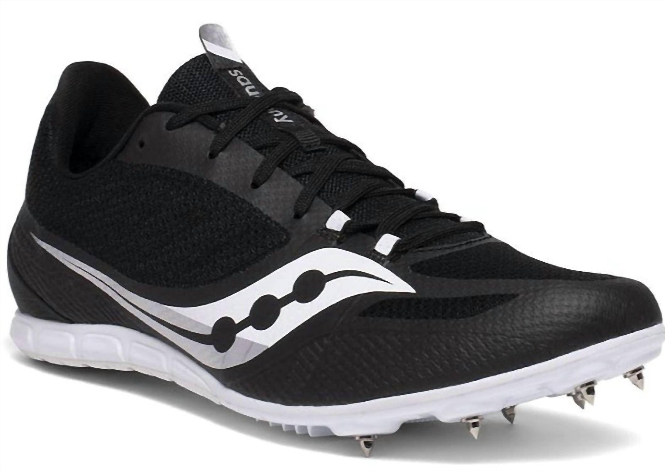 SAUCONY Men's Vendetta 3 Shoe in black white - men's shoe