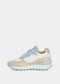 SHU SHOP Girl's Phoebe Mini Sneakers in blue - kids' sneaker - view 5