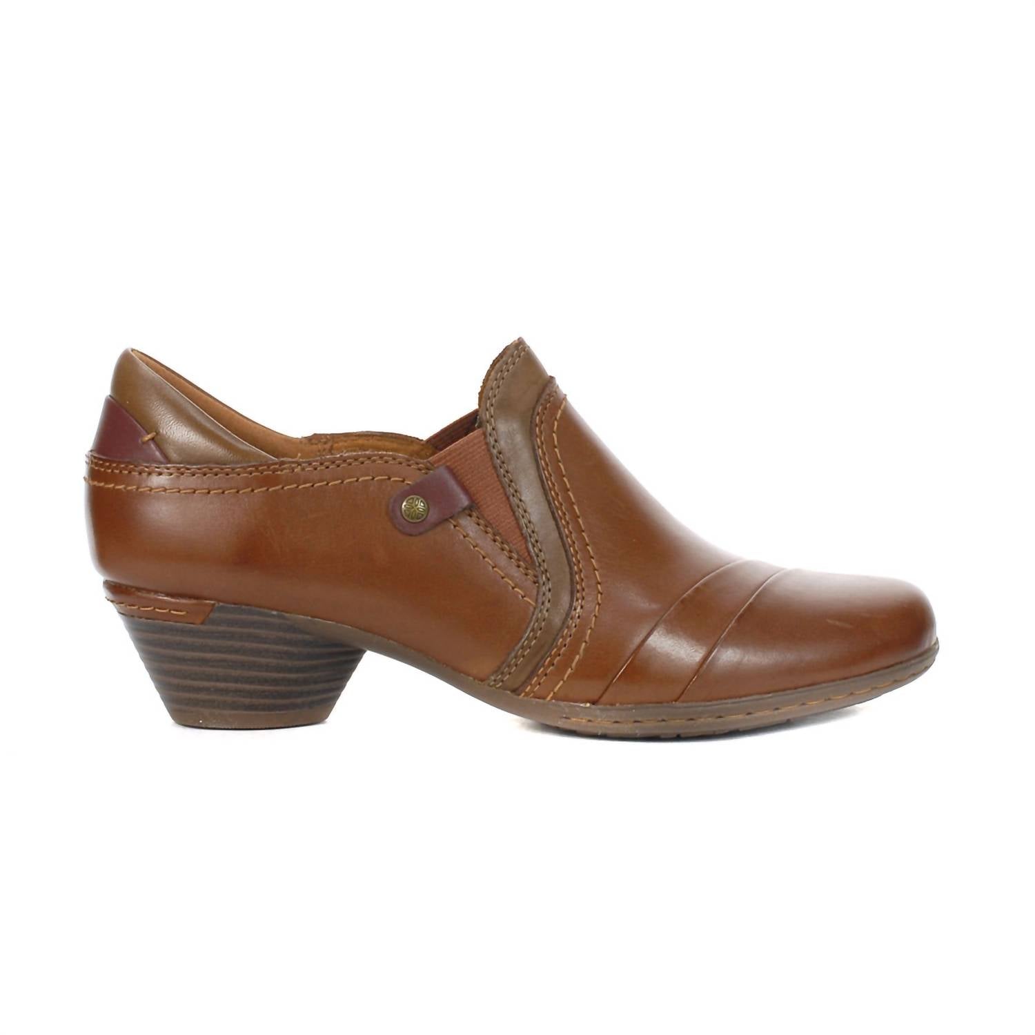 Cobb Hill Women's Laurel Slip On in tan - women's heels