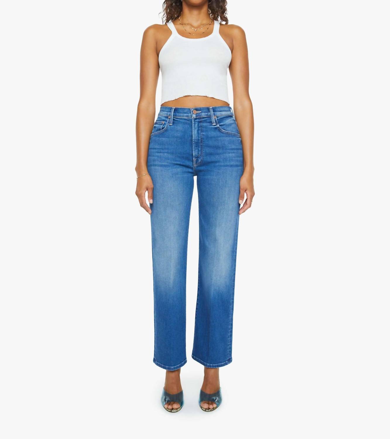 Mother - Rambler Zip Flood Jeans