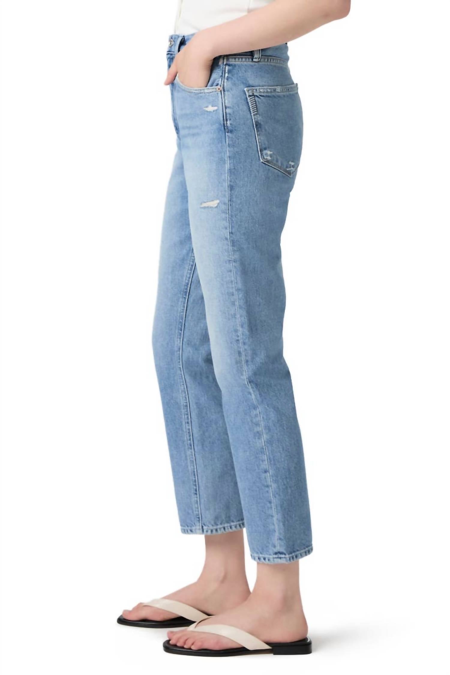 Paige - Billy Crop Straight Leg Jeans