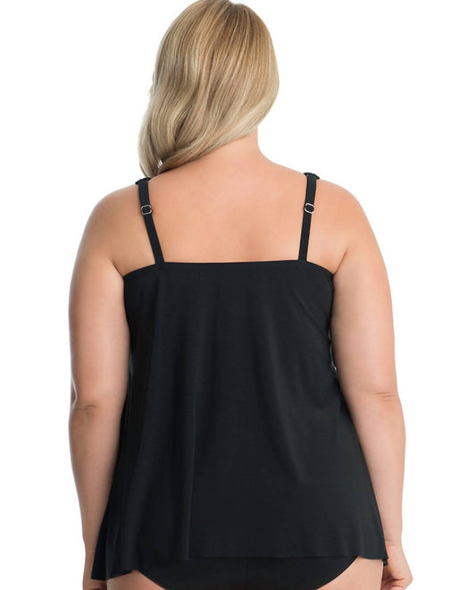 Miraclesuit - Plus Size Mirage Underwire Tankini Top