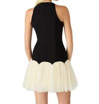 STEVE MADDEN Nohemi Sleeveless Dress in black - women's dress - detail view