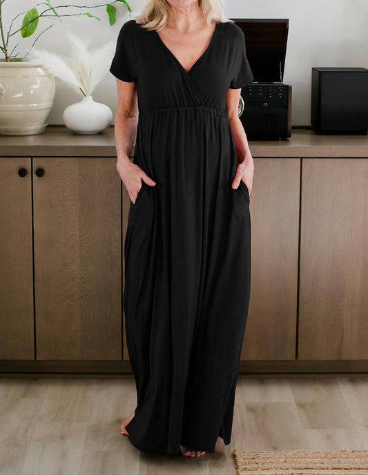 Yala - Zoey Crossover Bamboo Maxi Dress
