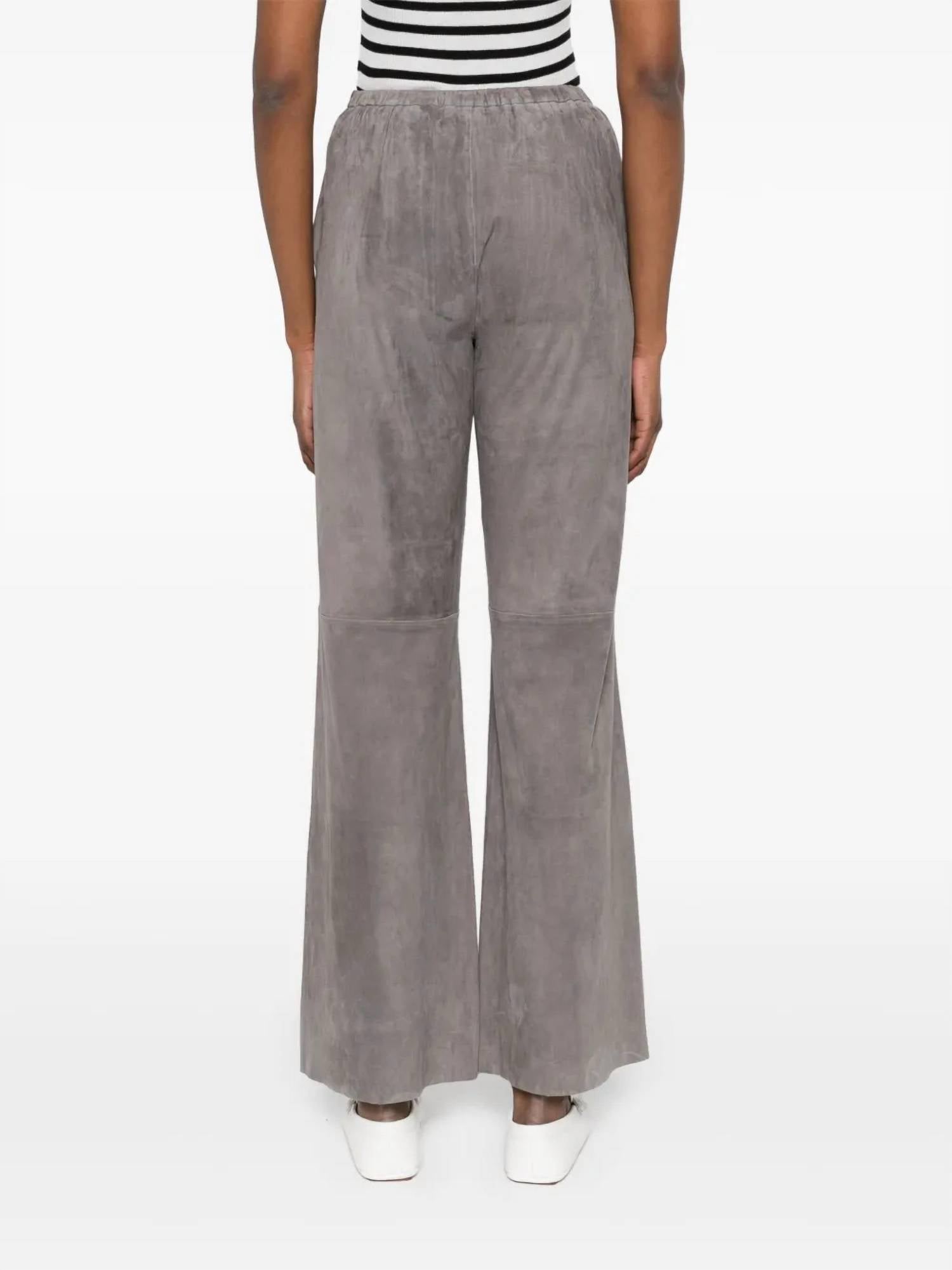Forte Forte - Light Suede High Waist Pants