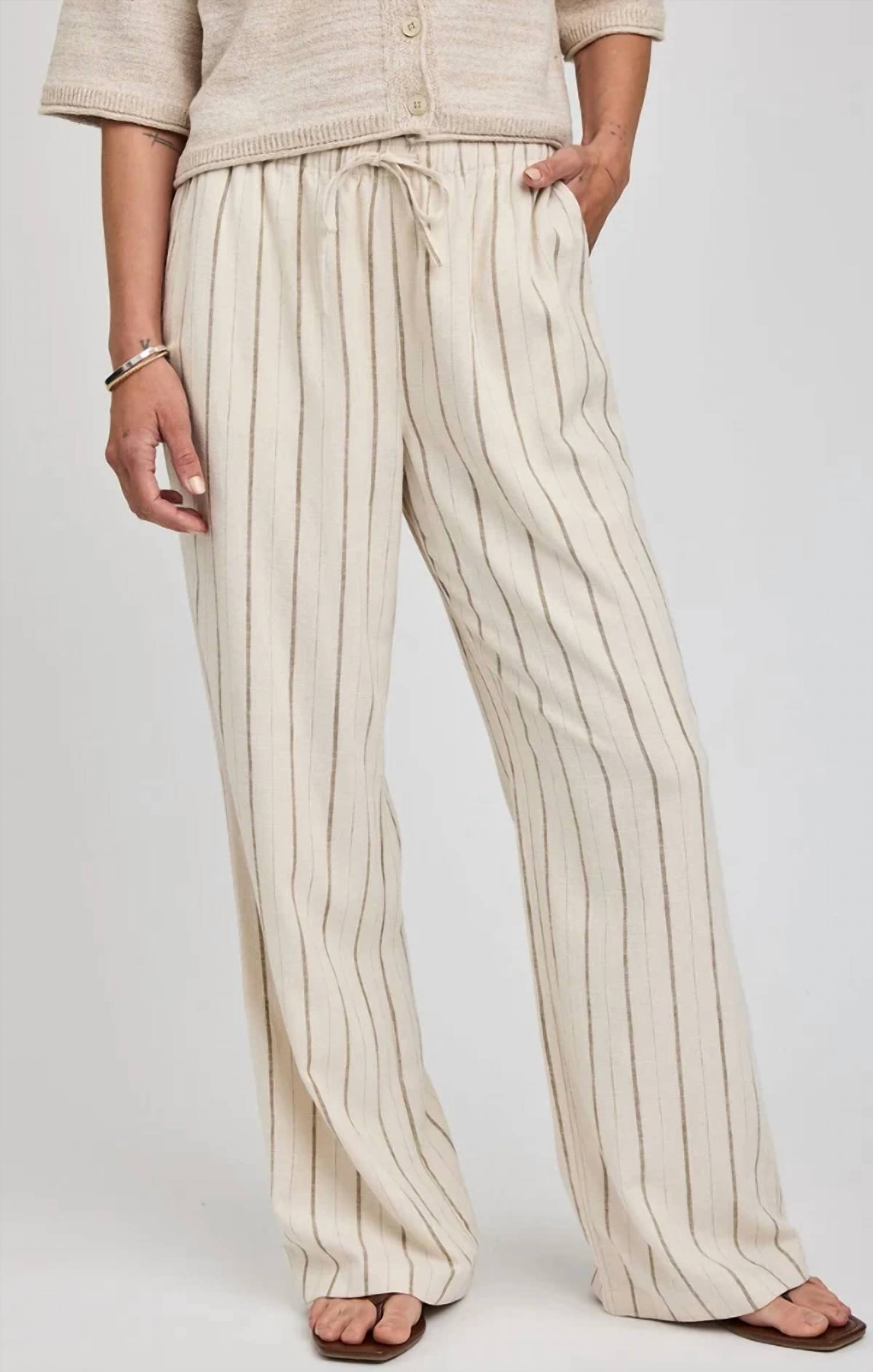 Gentle Fawn - Finley Linen Blend Pant