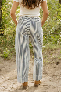 &Merci - Zerel Striped Drawstring Pants