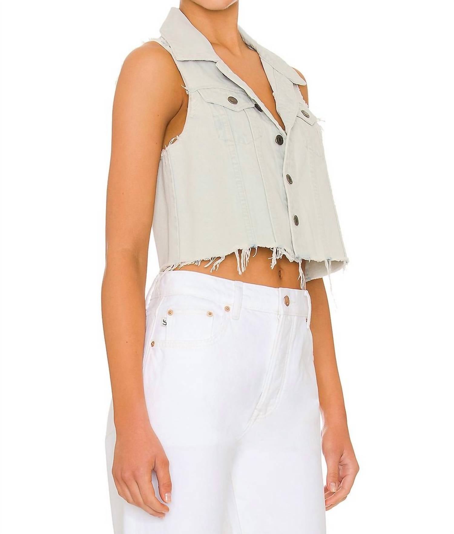 Show Me Your Mumu - Valdosta Button Front Vest