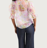 Cinq A Sept - Midnight Tulips Fiona Top
