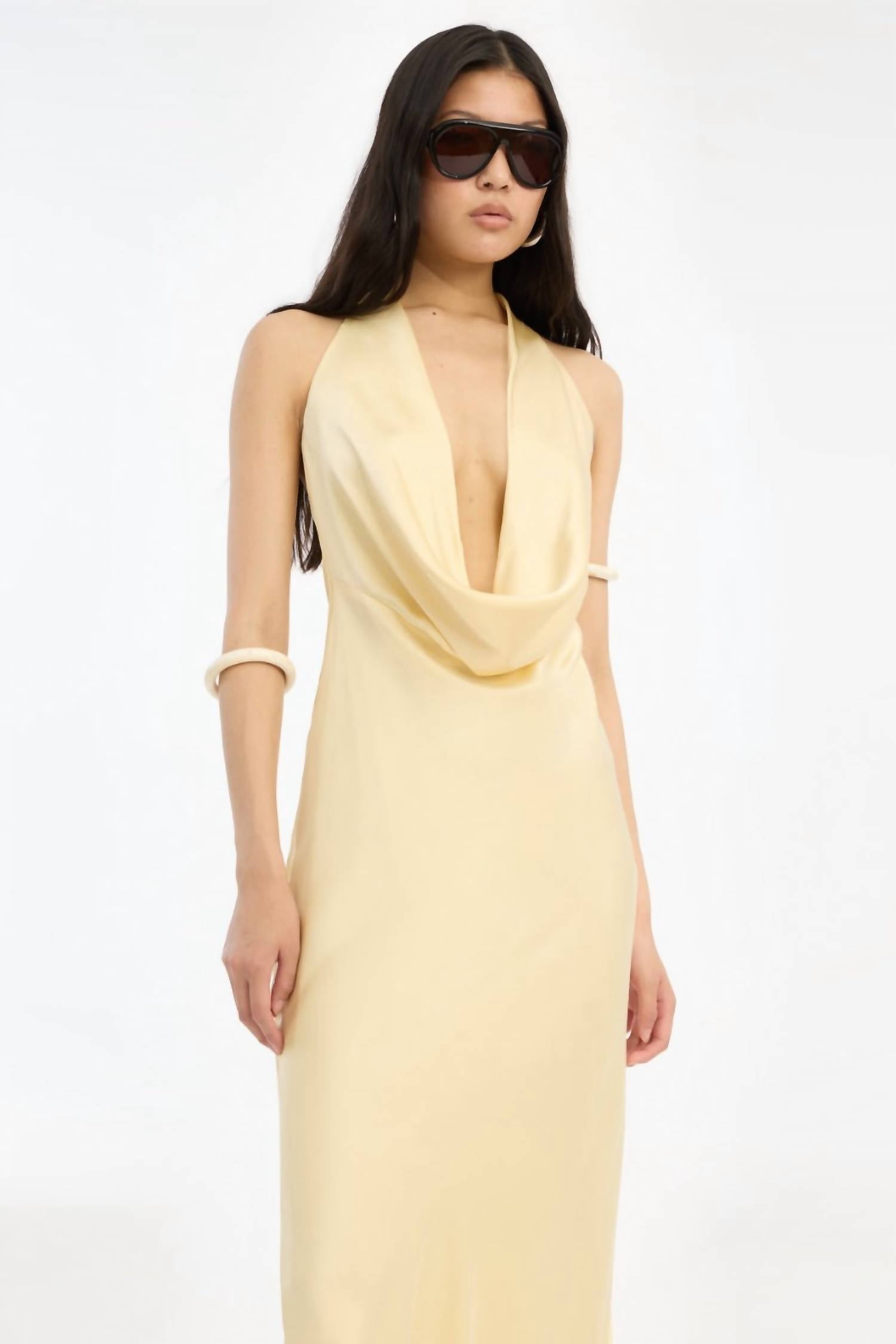 Rotate - Chiffon Halter Dress