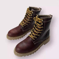 Rega - Men's Lace Up Leather Composite Toe Work Boots