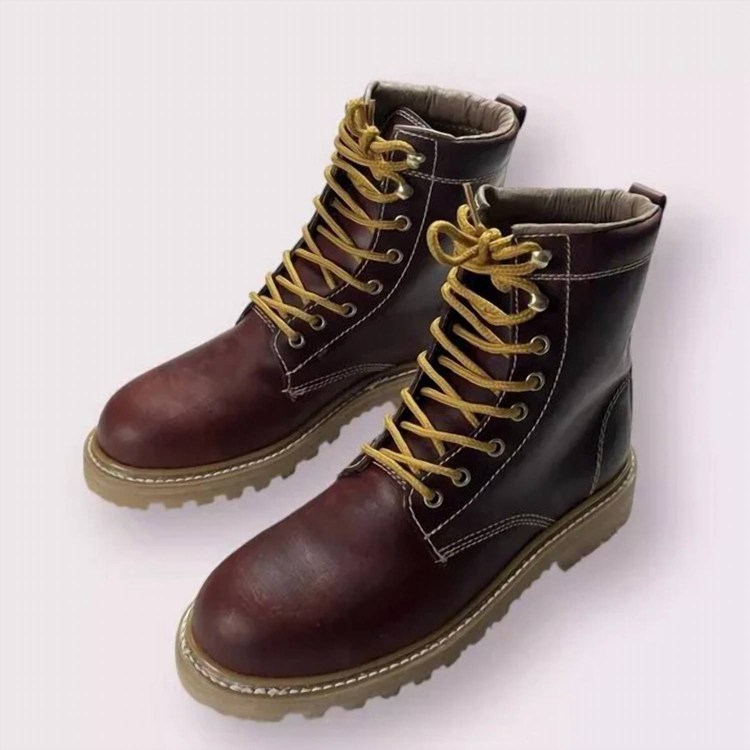 Rega - Men's Lace Up Leather Composite Toe Work Boots