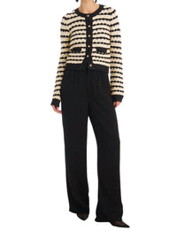 ALLISON NEW YORK Joan Wide Leg Pants in black - women's pants - view 6
