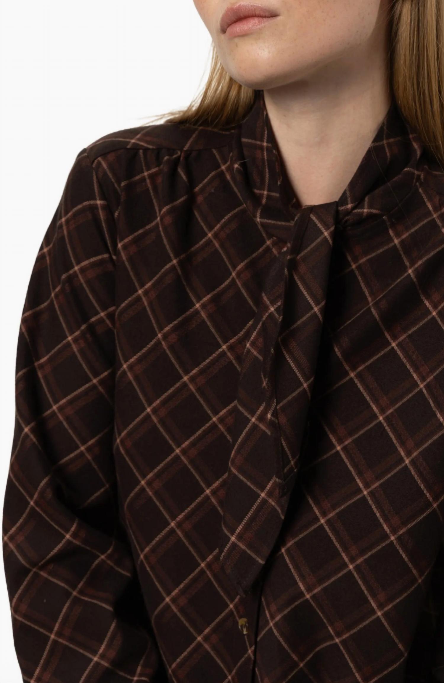 Sanctuary - Autumn Plaid Blouse